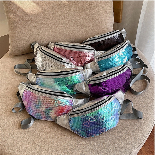 Glitter Sequins Fanny Pack Waist