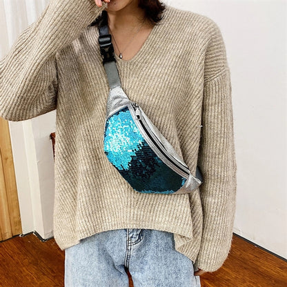 Glitter Sequins Fanny Pack Waist