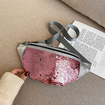 Glitter Sequins Fanny Pack Waist
