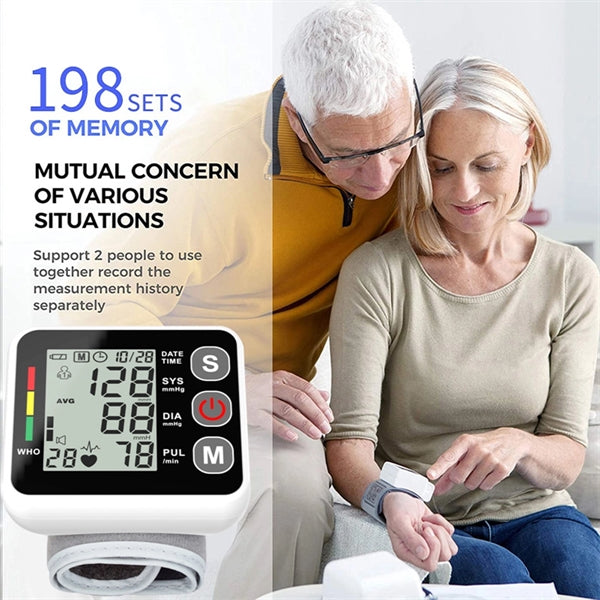 Wrist Electronic Blood Pressure Meter