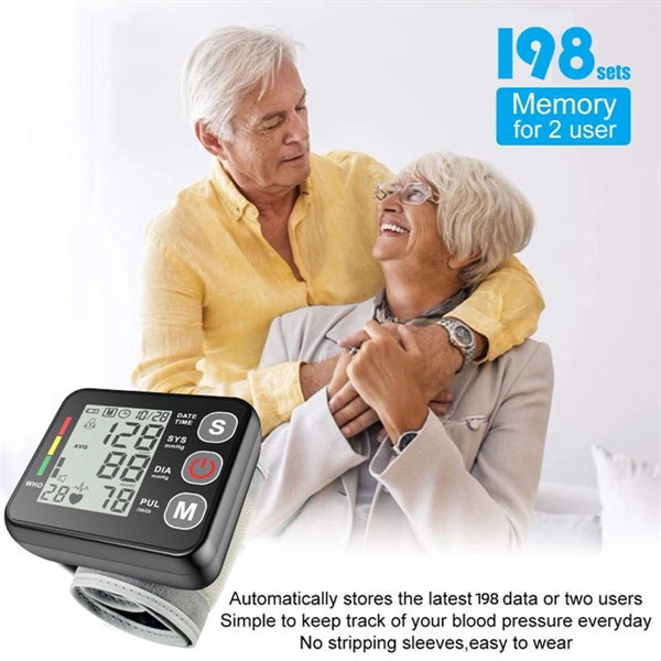 Wrist Electronic Blood Pressure Meter