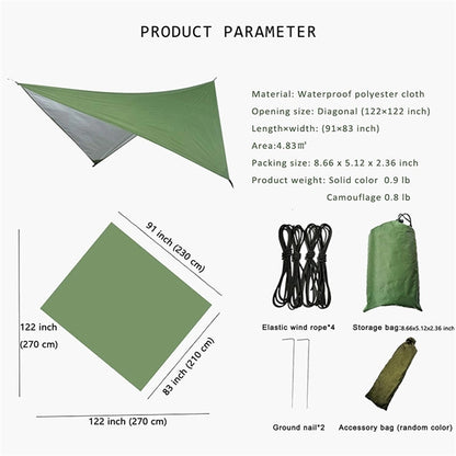 Waterproof Camping Tarp