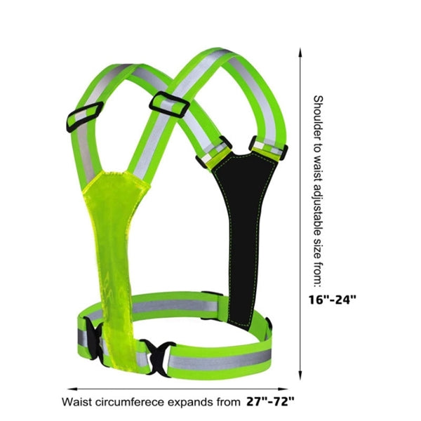 LED Reflective Vest Running Gear