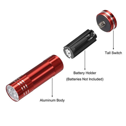 Mini LED Flashlight with Lanyard