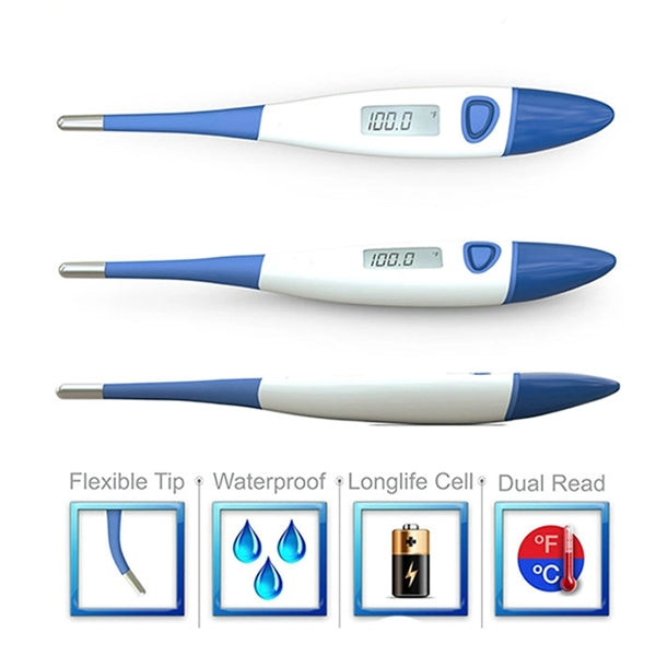 Flexible Tip Oral Thermometer