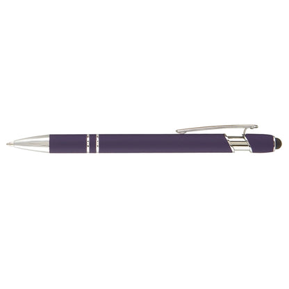 Metal Body Stylus Soft Ballpoint Touch Pen