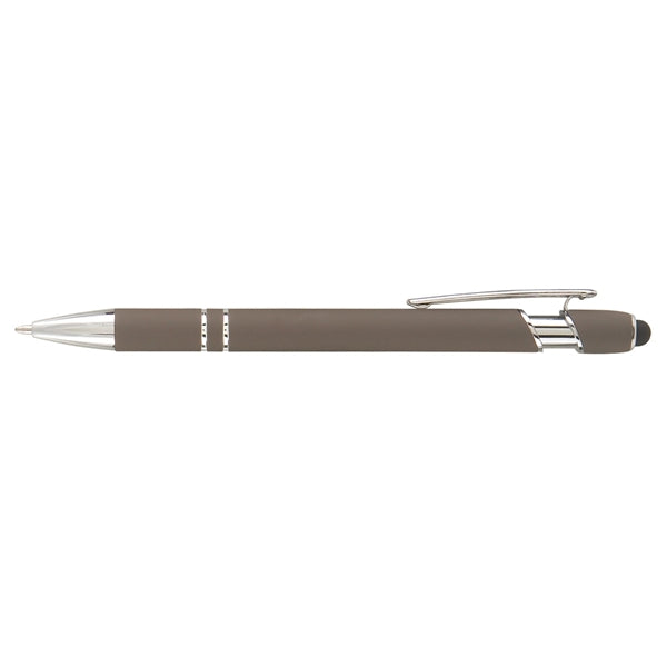 Metal Body Stylus Soft Ballpoint Touch Pen