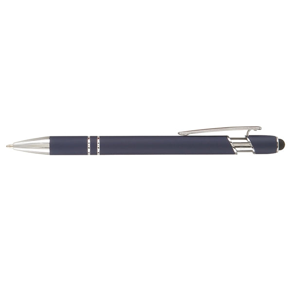 Metal Body Stylus Soft Ballpoint Touch Pen