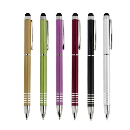 Metal Body Stylus Soft Ballpoint Touch Pen