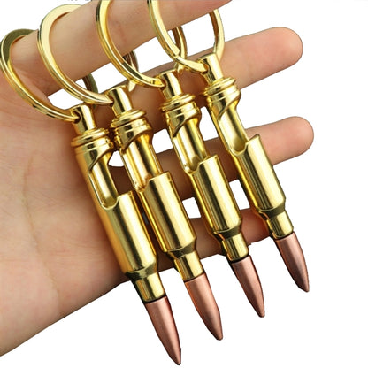 Bullet-Shape Bottle Opener Keychain
