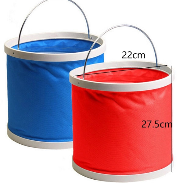 11L Portable Car Wash Folding Bucket