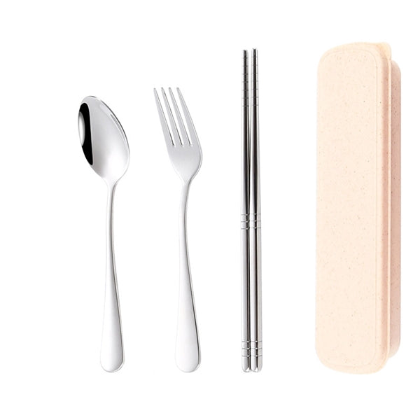 Stainless Steel Utensil Kit with Case
