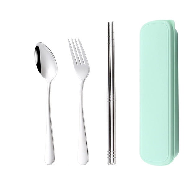 Stainless Steel Utensil Kit with Case