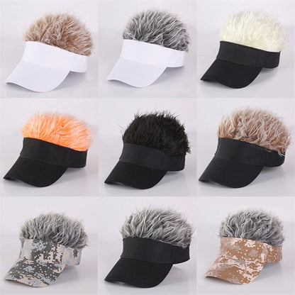 Wig Peaked Baseball Caps