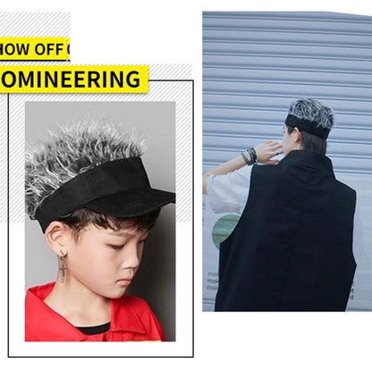 Wig Peaked Baseball Caps