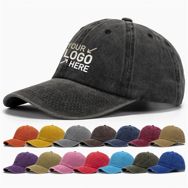 STONE WASHED CAP