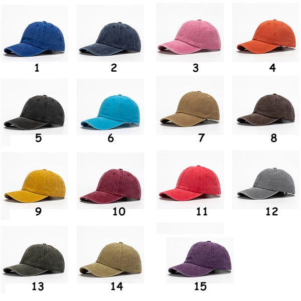 STONE WASHED CAP