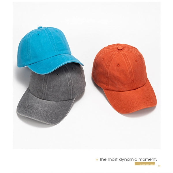 STONE WASHED CAP