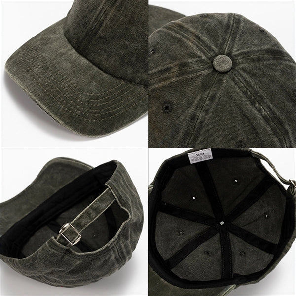 STONE WASHED CAP