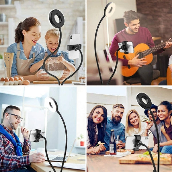 Ring Light with Phone Holder