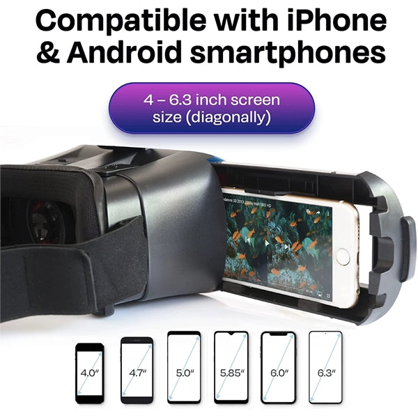 Virtual Reality 3D Eyeglasses
