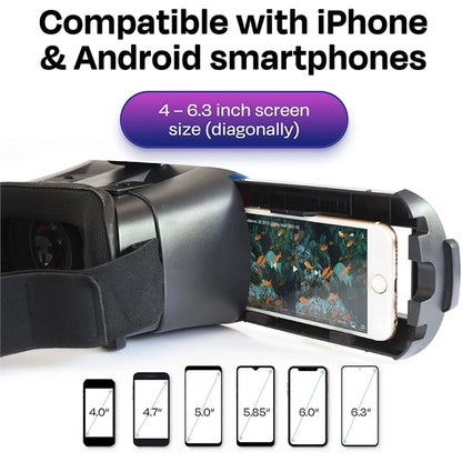 Virtual Reality 3D Eyeglasses