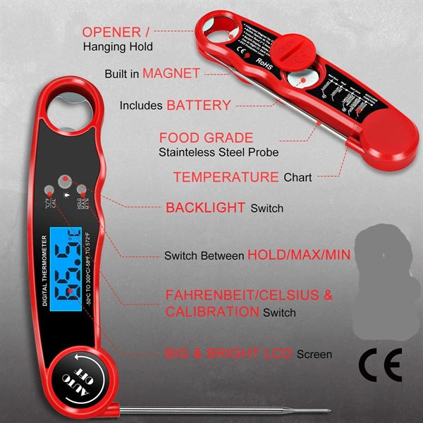 Digital Meat Thermometer for Cooking