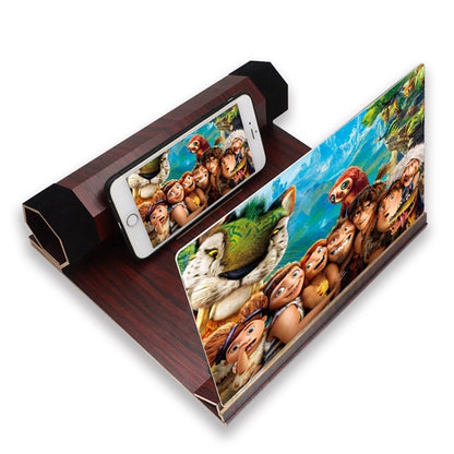 Mobile Phone 3D Magnifier Projector Screen 12inch