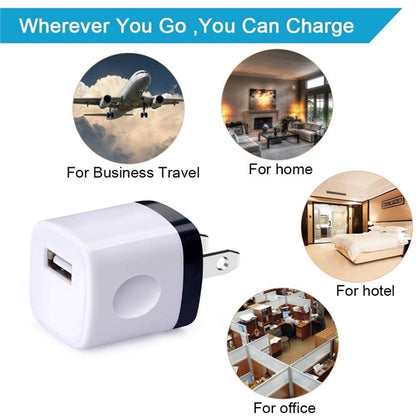 Travel Single Port USB Wall  Charging Block