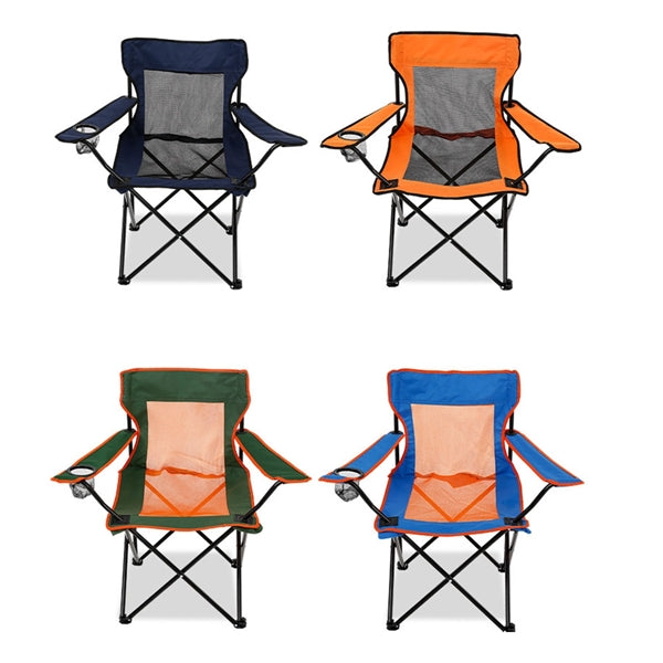 Mesh Folding Chair With Carrying Bag
