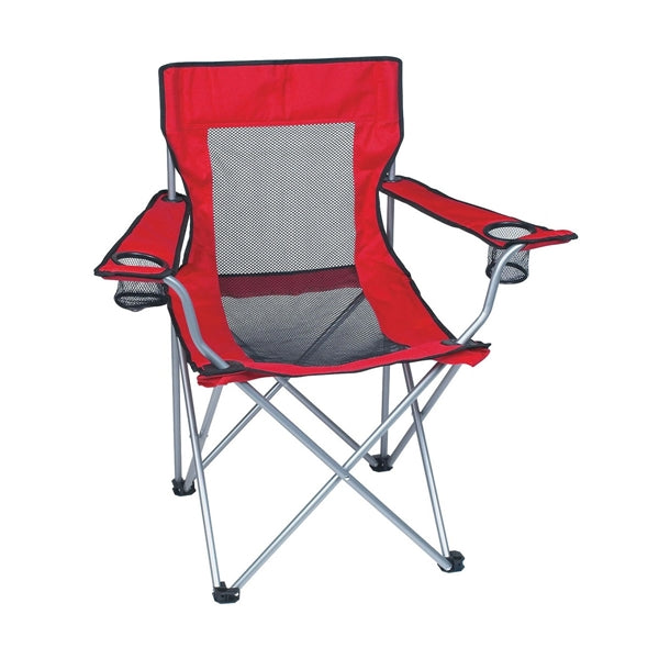 Mesh Folding Chair With Carrying Bag