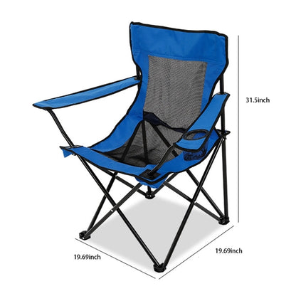 Mesh Folding Chair With Carrying Bag