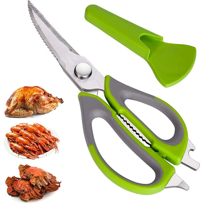 Multi-Purpose Stainless Steel  Kitchen Scissor