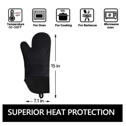 Silicone Oven Mittens
