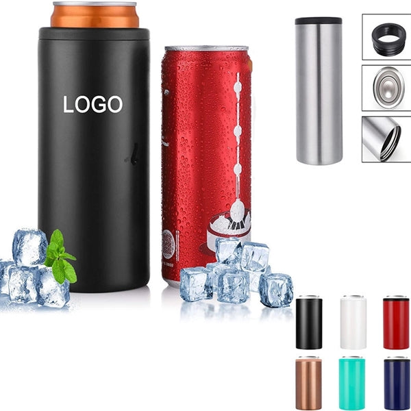 Stainless Steel 12Oz Slim Insulated Can Cooler