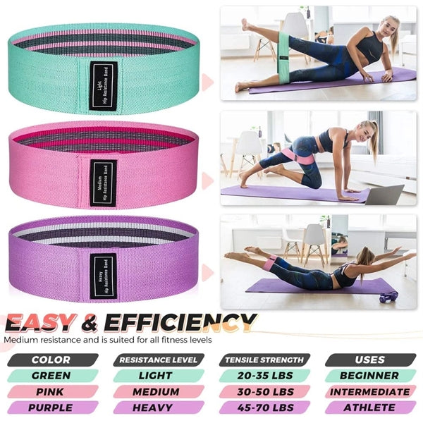 Resistance Exercise Workout Bands