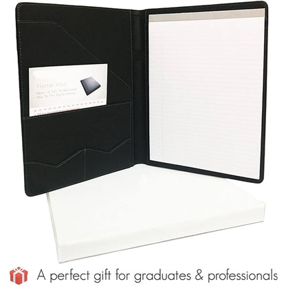 Leather Resume Portfolio Folder