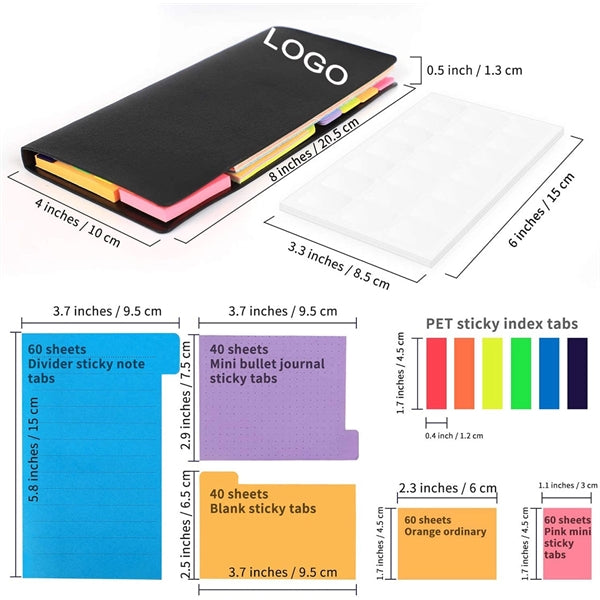 Divider Sticky Notes Set 578-in-1