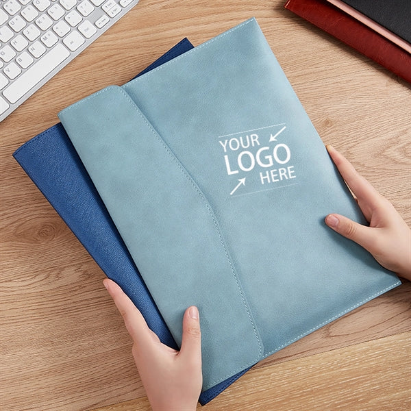 PU Leather A4 File Folder