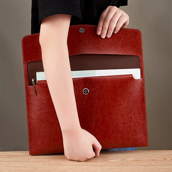 PU Leather A4 File Folder
