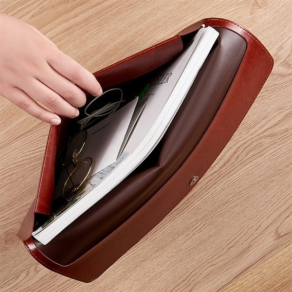 PU Leather A4 File Folder