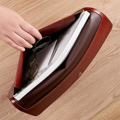 PU Leather A4 File Folder