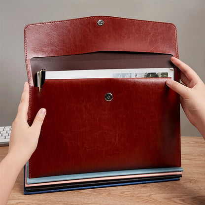 PU Leather A4 File Folder
