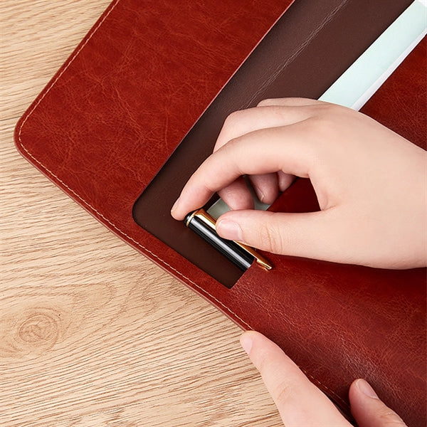 PU Leather A4 File Folder