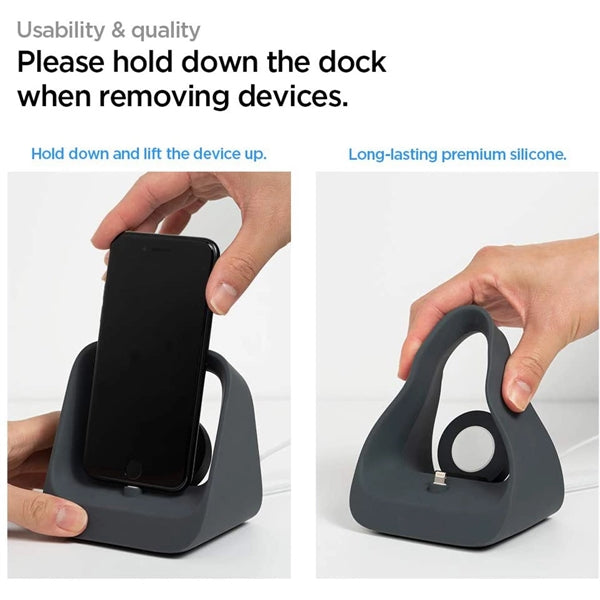 2-in-1 Charging Station for Apple Phone Stand