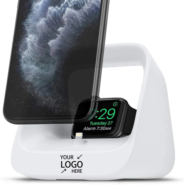2-in-1 Charging Station for Apple Phone Stand