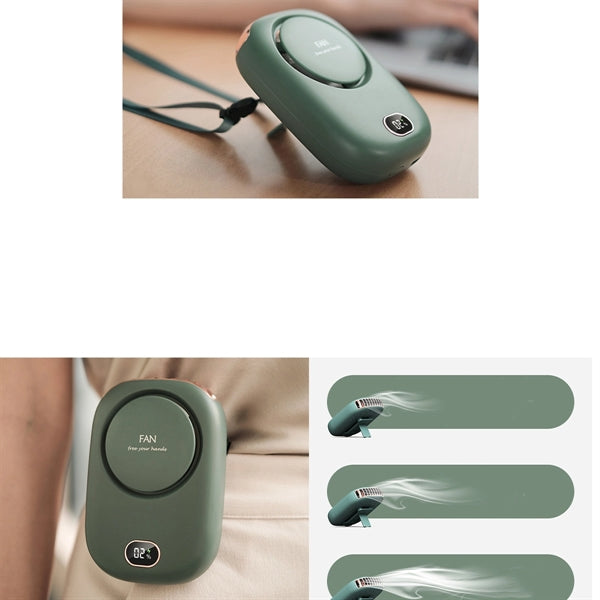 Usb Charging Mini Desktop Small Fan Neck
