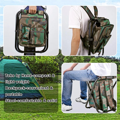3 in 1 Cooler Backpack  Fishing Chair