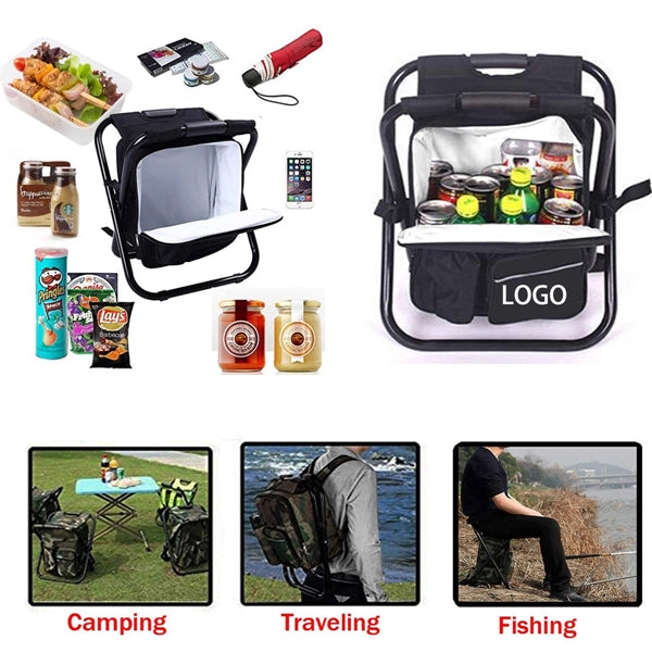 3 in 1 Cooler Backpack  Fishing Chair