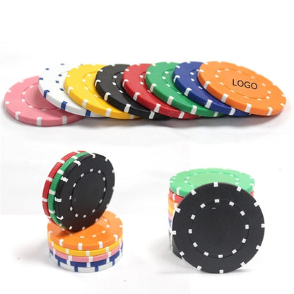 Plastic Club Poker Chips Game Tokens